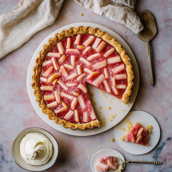 A slice of pie with a spoon on the side.