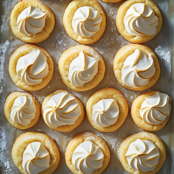 A tray of cookies with white frosting.