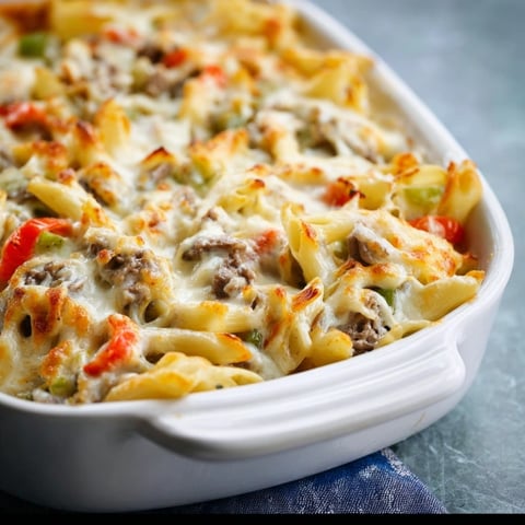 A white bowl with a pasta dish in it.