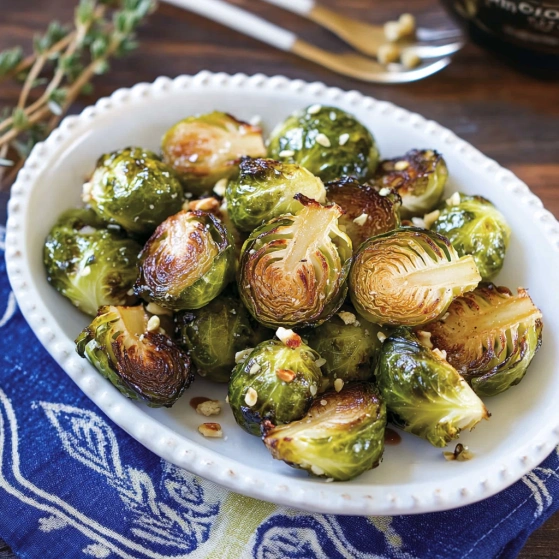 A white plate with a bowl of green vegetables.