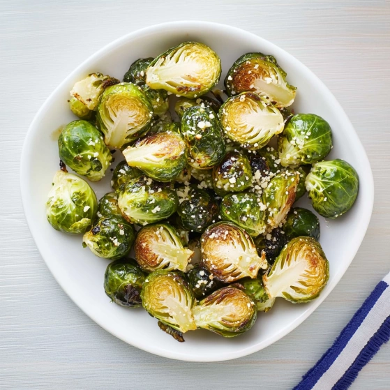 A bowl of green vegetables.