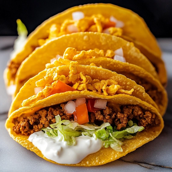 A plate of tacos with lettuce and tomatoes.