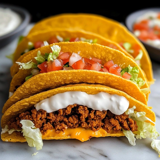 A plate of tacos with lettuce and tomatoes.