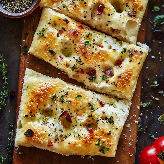 A pizza with red peppers and cheese.