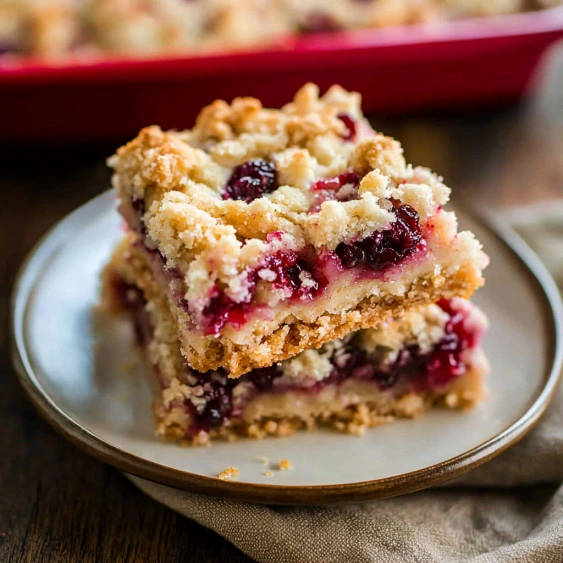 A piece of cake on a plate.