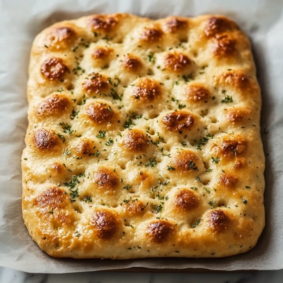 A piece of bread with sesame seeds on top.