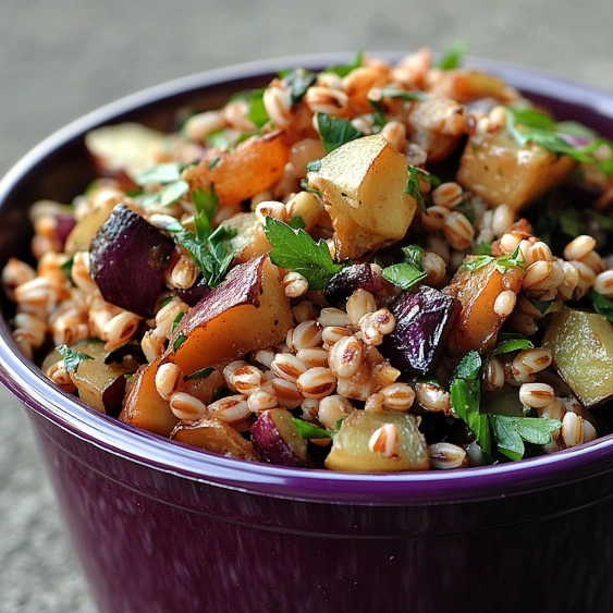 A bowl of rice and vegetables.