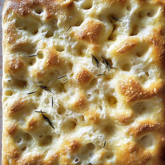 A slice of bread with holes in it.