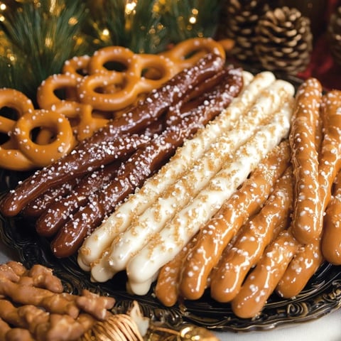 A plate of assorted pastries.